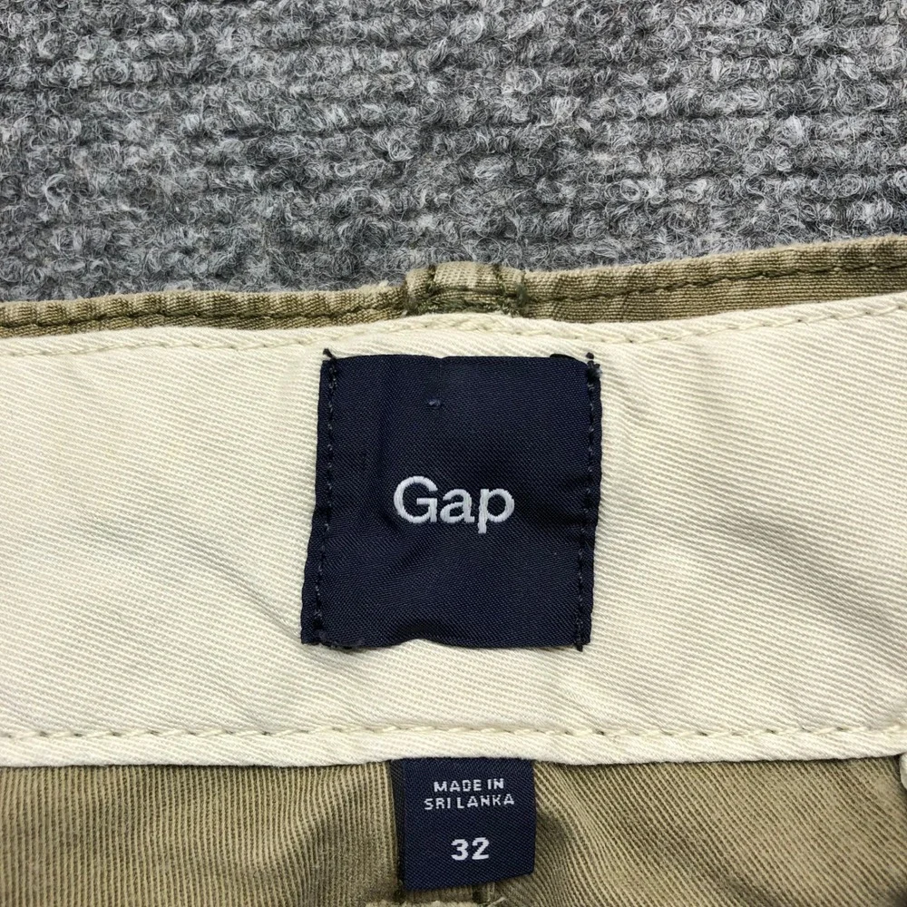 Gap Mens Camo Cargo Shorts Green Camouflage Multi Pocket Size 32